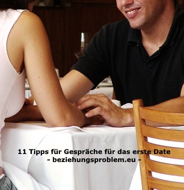 Eine Frau und ein Mann die sich unterhalten als Sinnbild für die Webseite 11 Tipps für Gespräche für das erste Date - Wer macht was?